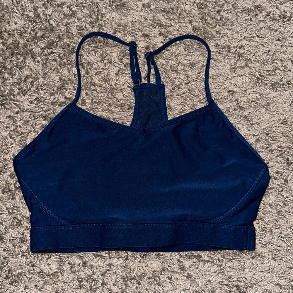 Navy Blue Sports Bra Size S